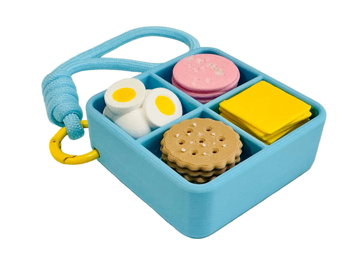 Lunchbox with 4 Clickable Snacks