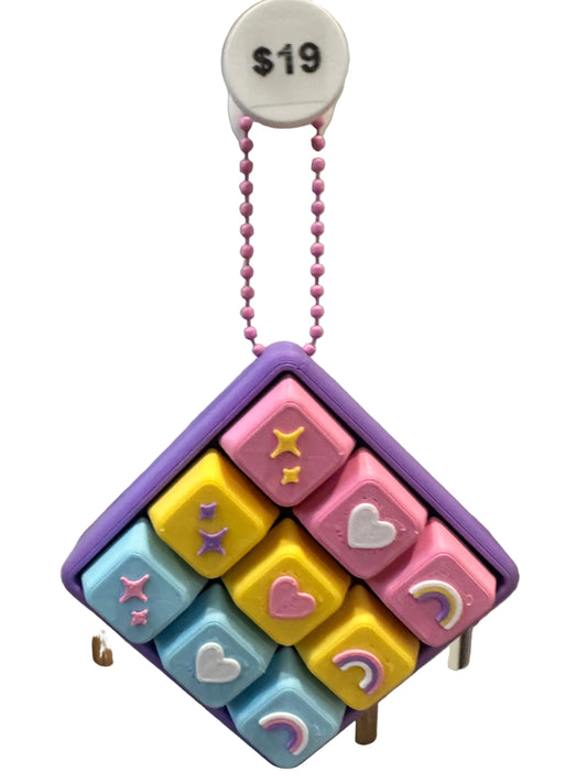 Custom clicker - Square 9 keycaps
