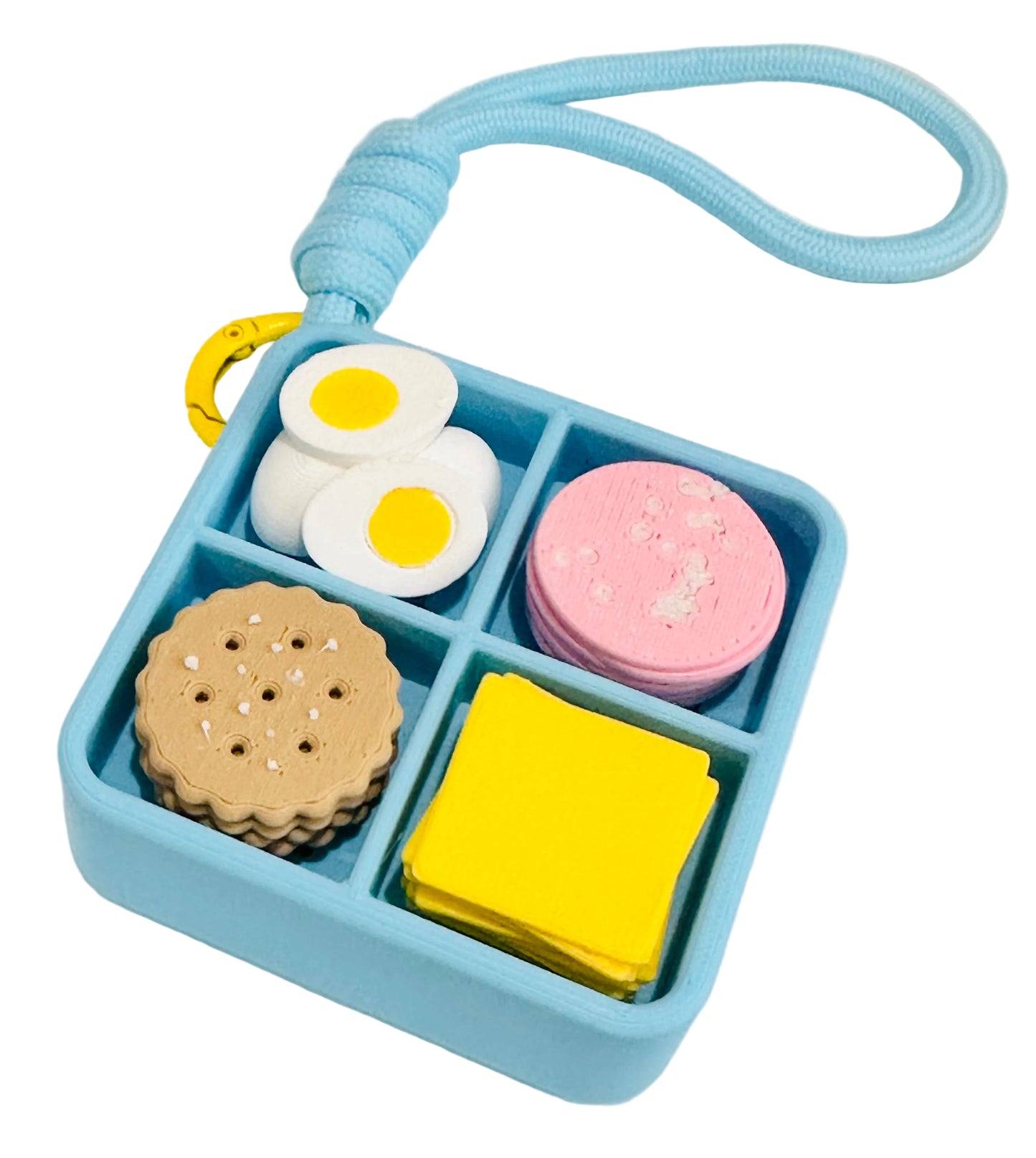 Lunchbox with 4 Clickable Snacks