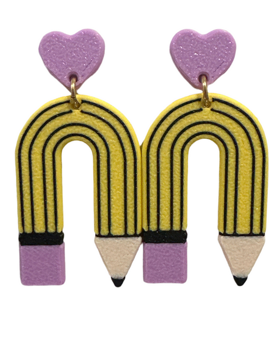 Earrings - Pencil